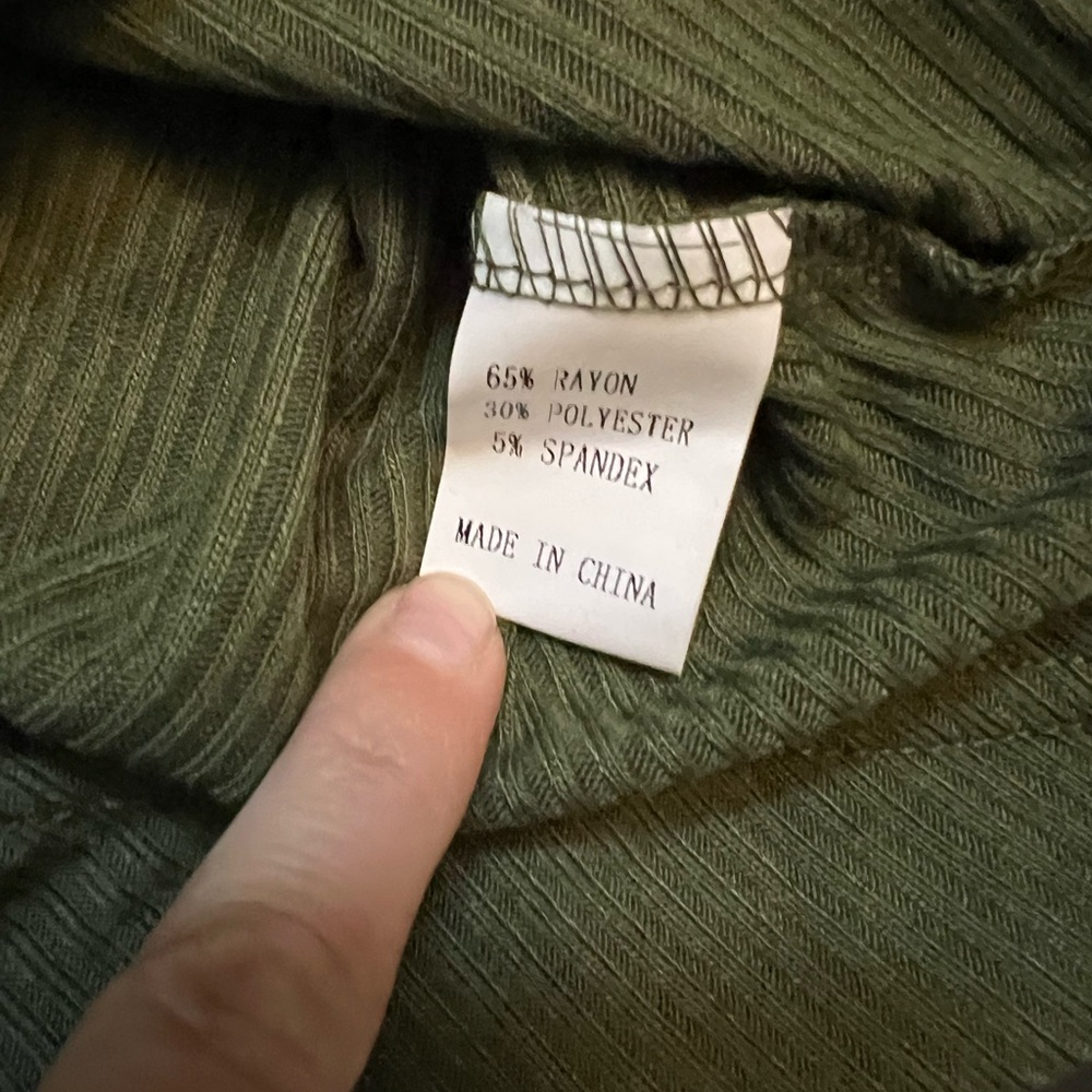 Emerald green, S, Off the shoulder top - Picture 4 of 5